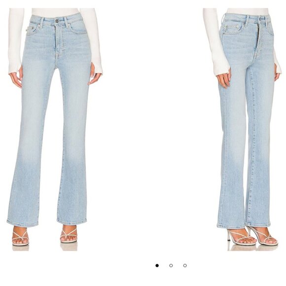 Lovers and Friends Greyson Ultra High Rise Slim Boot in cypress size 28 - Picture 14 of 15